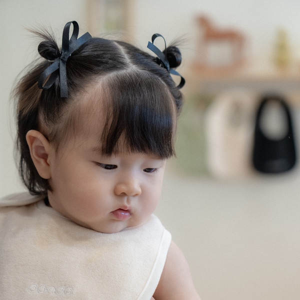 Cream Terry Bib 1